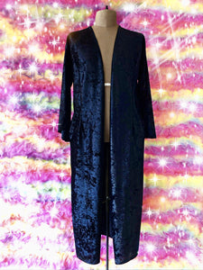 Black Velvet Robe