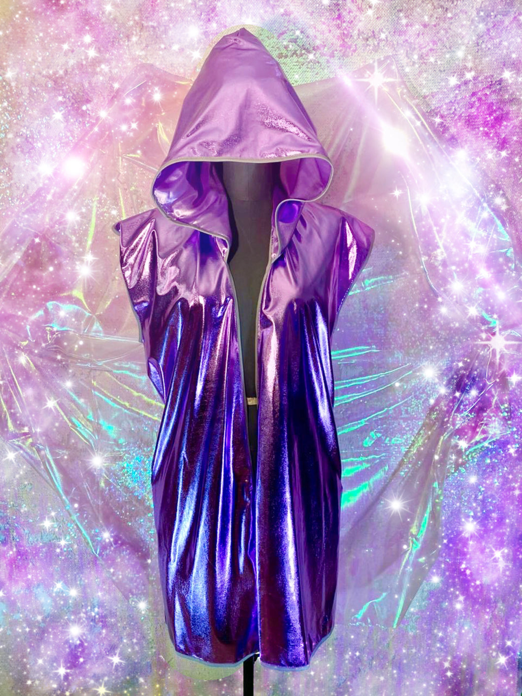 warlock Cape - pURPLE rAIN - YHRF